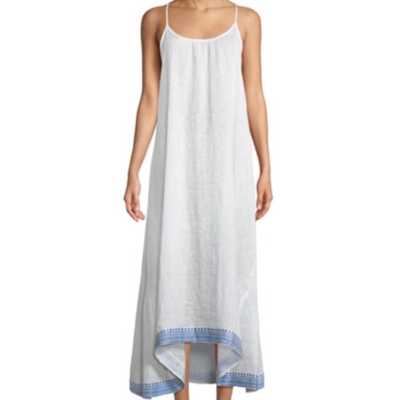 Vitamin A Other - NWOT VITAMIN A TULUM 100% Linen Maxi Dress Size M